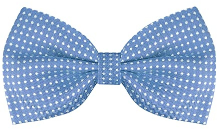 Allegra K Men's Polka Dots Pre-Tied Bowknot Bow Ties Work Formal Party Tuxedo Bowties One Size Sky Blue