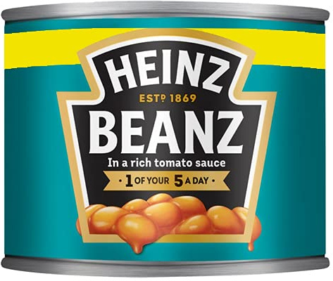 Heinz Beanz Baked Beans in Tomato Sauce, 24 x 200g