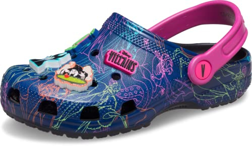 Crocs Disney Villains Classic Kids Clog 207722-001, Girl slides, navy, 29/30 EU