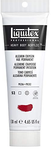 Liquitex Professional Acrylique Heavy Body 138ml Tube 116 Teinte Alizarine Cramoisie Permanent Im ROW