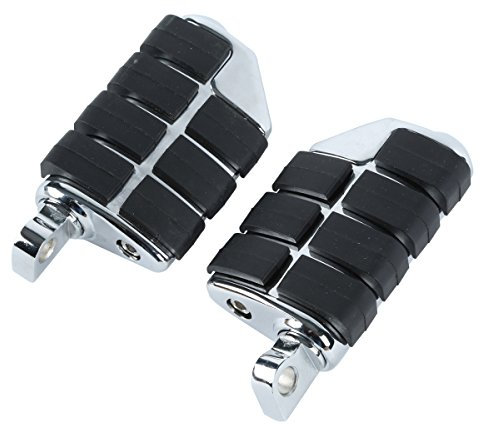 XMT-MOTOR Repose-pieds de moto 10 mm résistant aux chocs Compatible avec Harley Road King Sportster XL 883 XL 1200