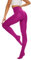 DUCMODA Collant Donna a Vita Alta 80 Denari, Elastici Collants Coprente, Fini-Collant da Donna oltre 20 colori,magenta,s