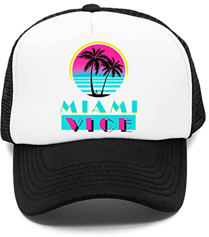 Miami Vice Kinder Kappe Baseball Rapper Cap