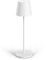 Stilosa Classica 3 - Dimmbare LED Akku-Tischlampe IP54 Indoor & Outdoor - Aufladbar - Warme Lichtfarbe - Designer Tischleuchte mit USB-C Port - Mattweiß