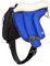 Brama West Bareback Reitpad UNICA mit Wolle von Pioneer - super Soft - Made in Italy - Farbe Blau, Gr. Full