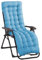 Simple Color Sonnenliegen-Kissen, tragbar, bequem, Schaukelstuhl, Bankkissen für Gartenmöbel, Terrasse, Balkon, Himmelblau, 180 x 50 cm