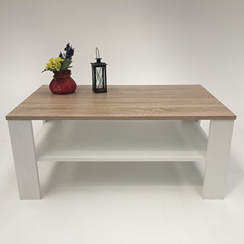 Schömig 24/7 Couchtisch. Wohnzimmertisch Sanoma weiß. Beatrice (Sanoma weiß)