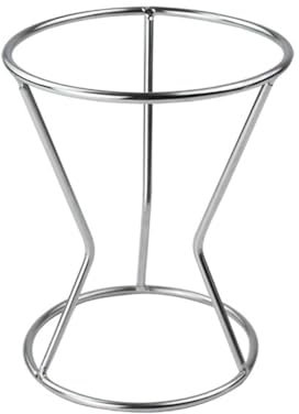 esowemsn 1PC Stainless Steel Funnel Shelf Stand Baking Funnel Frame Stand Rack Dispenser Funnel Holder for Home Kitchen