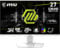 MSI MAG 274URFW 27-inch 4K Gaming Monitor, 3840 x 2160 (UHD), 0.5ms Response Time, 160Hz, HDR 400, HDMI, DP Port, Tilt and Height Adjustable