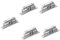 BESPORTBLE 5 Stück Marine Türstopper Bootszubehör Marine Bootstürschnäpper Türhalter Für Marine Schützender Türhalter Befestigung Türstopper Türstopper Für Marine Edelstahl