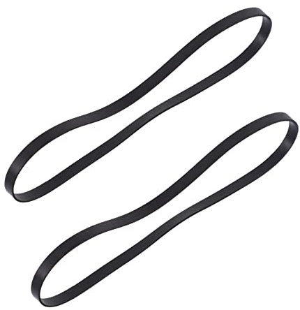 jojofuny 2piezas Correa De Goma para Tocadiscos Vinilo Flexible y Compacta Reemplazo para Reproductores Fonógrafo Restaura Rotación Suave y Reduce Ruido