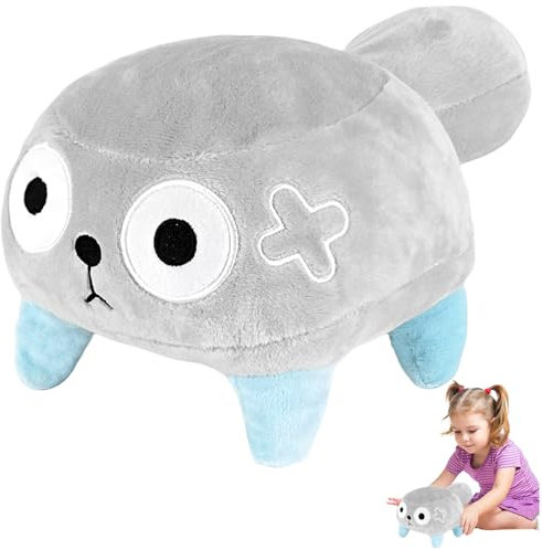 Audasi Dandy's World Plush, 10'' Pebble Plushies Toy Soft Stuffed Animal Toy Plushies Pillow Doll for Home Kids' Bedroom Decor Horror Games Plush for Fans Birthday for Boys Girls