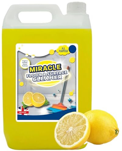 2.5 Litre Lemon Floor Surface Cleaner Interior & Exterior All Purpose Concentrate Formula Ideal For All Surfaces (1)