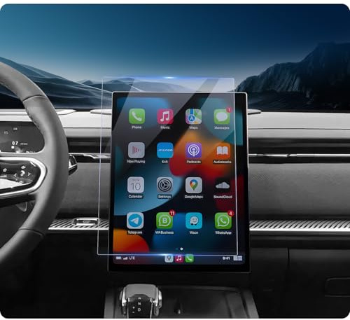 LUWU Compatible con Chery Jaecoo J7 2025 2026 2027 Protector de pantalla de navegación central de 14.8 pulgadas, película protectora de pantalla de vidrio templado antiarañazos 9H, accesorios Jaecoo