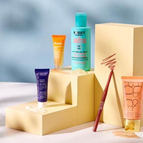 Buyagift Three Month OK! Beauty Box Subscription Experience Gift Voucher | Monthly Surprises, Five Handpicked Premium Skincare Cosmetics, 100% Recyclable Eco-Friendly Box