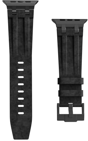 Astorgos Lederarmband, kompatibel mit Apple Watch 42/44/45/46/49 mm