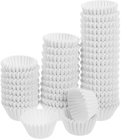 SUPVOX 1000 Pirottini per Cupcake in Usa e Getta, Sicuri per Alimenti, Dimensioni 2,5x2cm per Dolci, Caramelle e Feste di Baking