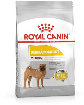 Royal Canin Dermacomfort Medium Trockenfutter für ausgewachsene mittelgroße Hunde, 3 kg