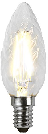 Star 351-02 A+, LED-Leuchtmittel, Plastik, 2.6 watts, E14, Transparent, 3.5 x 9.8 x 3.5 cm