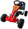 vidaXL Pedal Gokart 89x52x51cm Rot Kinderfahrzeug Tretauto Gokart Rennkart für Kinder (3-5 Jahre) Unisex