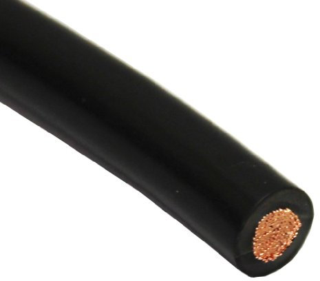 All Trade Direct 1M Metre Black Welding Or Earth 16Mm Cable Flexible Arc Mig Tig 110A 110 Amps