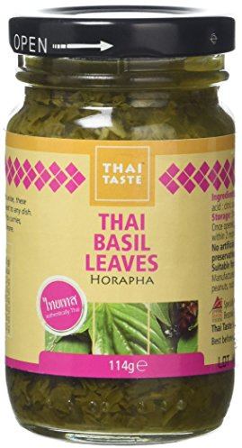Thai Taste Thai Basil Leaves 114g - Pack of 6