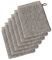 De Witte Lietaer 201439 Wellness Lot de 6 Gants de Toilette Coton Taupe 15 x 22 cm