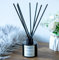 Moroccan Leather Reed Diffuser - Clyde Candles, Diffuser Oil with a Set of 7 Fibre Sticks, 100ml, Best for Home, Kitchen, Living Room, Bathroom. Diffusers set with sticks