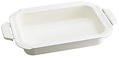 Keramikbeschichtete Platte für Bruno Conpact Kochplatte Modell BOE021: BOE021-GRILL BOE021-GRILL (B: 300 mm H: 70 mm L: 205 mm)