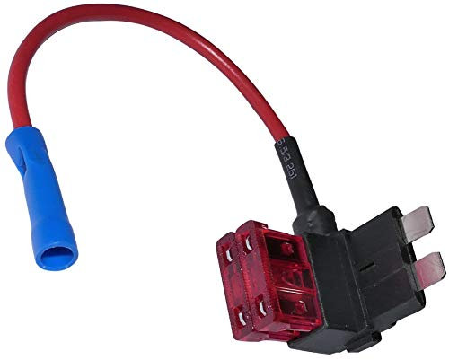 AERZETIX: Adaptador soporte para fusible auto midi 10A 1mm2 conexion de alimentacion 12V / 24V C12078
