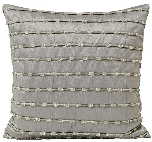 Paoletti Kismet Grey Complete Cushion - 50x50cm