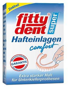 FITTYDENT super Haftkleber Einlagen 15 Stück