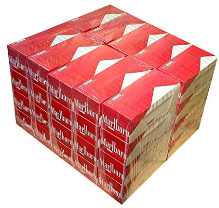Marlboro Karton mit 10000 Rot EXTRA (40 x 250er Filterhülsen, Zigarettenhülsen)