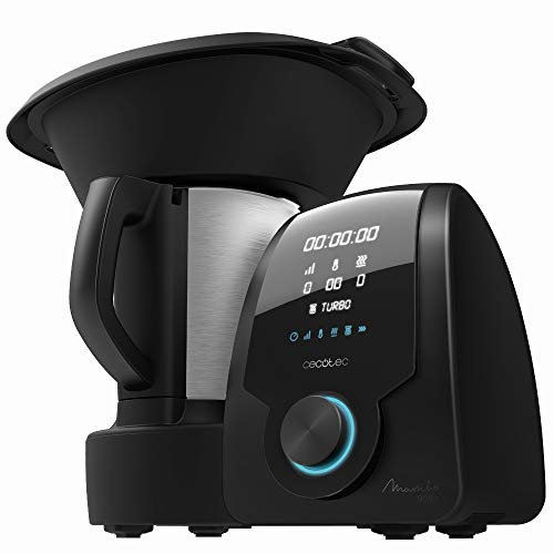 Cecotec Robot di Cucina Mambo 9090. Boccale Habana con rivestimento ceramico, 30 Funzioni, Bilancia integrata, Capacità 3.3L, Programabile fino 12 ore, Lavabile in lavastoviglie