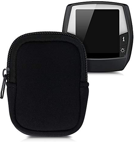 kwmobile Tasche kompatibel mit Bosch Intuvia - E-Bike Computer Neopren Hülle - Schutztasche Schwarz
