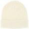 SHIPITNOW Weiße Herren oder Damen Wintermütze Einfarbig - Basic Strickmütze ohne Bommel - 100% Acryl Beanie- Einfaches und klassisches Mützen ohne Marke - Einheitsgröße