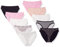 Amazon Essentials Culotte en Coton Taille Haute (Disponible en Grande Taille), Respirant Femme, Lot de 10, Fleuri/Multicolore/Points/À Carreaux, 44