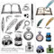 GLOBLELAND Vintage Weltbuchtag Transparente Stempel für Scrapbooking Quill Pen Klare Stamps Tintenflasche Silikonstempel Für Kartengestaltung DIY Prägung Journaling