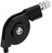 Fahrrad Bremse Spannungsadapter, Fahrradbrems Kabel Hubumwandler CNC Bremszangenregler Spannvorrichtung Umbau Gangs Schaltauge Schaltwerk Rear Derailleur für Mountain Bike with Road Shifters(Schwarz)