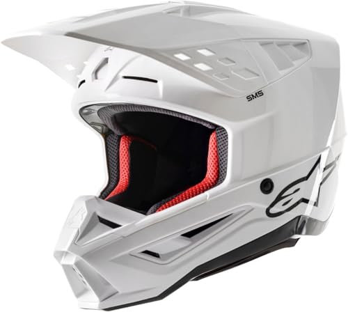 Alpinestars Motocross-Helm S-M5 Weiß Gr. L