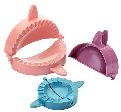 BTaT- Empanada Dough Press Set, 3 Pack, Moldes para Empanadas Maker Press, Hand Pie Maker, Hand Pie Molds, Christmas Gifts