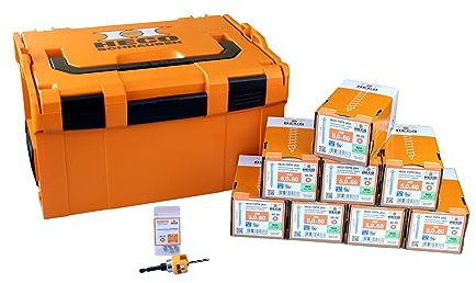 HECO Sortimentskoffer Terrasse 1, L-BOXX 238 inkl. Schrauben
