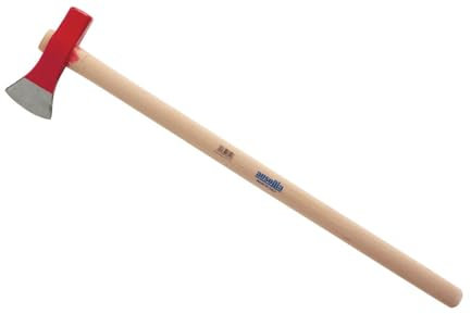 AUSONIA - ASCIA DA SPACCO SCURE ACCETTA DA LEGNA MAZZA SPACCALEGNA MAZZASCURE DA 2,5 kG CON MANICO LEGNO