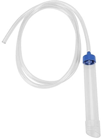 HWGING Aquarium Kiesreiniger 24 × 15 × 3 Aquarium Manueller Wasserwechsler Kiesreiniger Siphon Rohr Fisch Reinigungswerkzeug Manueller Wasserwechsler Kiesreiniger Kiessauger