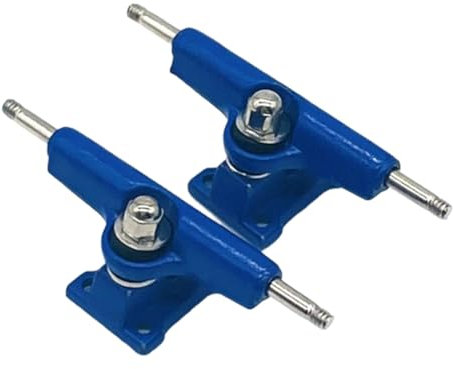 Finger Skateboard mit Neuem Hanger und Base für Professionelle Finger Skateboards Blau