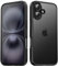 TIIXXA Matte Case for iPhone 16 Case 6.1-Inch, Shockproof Drop Protection, Frosted Translucent Back Phone Cover, Anti-Fingerprint (Black)
