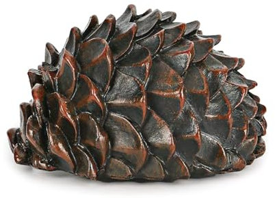 Montesy Tannenzapfenaufbewahrung, versteckter Aufbewahrungsbehälter für Geld und Schmuck, Tannenzapfen