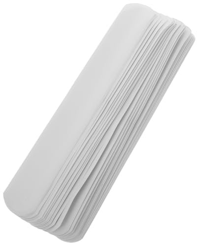 Alasum 30st Papa-kreis Schnapparmbänder Masse Lineal Slap Armbänder Corsagenarmbänder Fürs Handgelenk Druckknöpfe Bemalen Blanke Schlagbänder Halloween-ohrfeige-armbänder Pvc Weiß