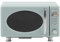 Qukaim Dollhouse Microwave Props Dollhouse Miniature Microwave Model, High Simulation Kitchen Accessory, Light Blue Microwave Decoration for Dollhouse, Detailed Design