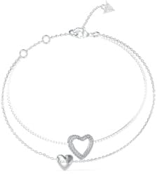 Armband GUESS - Beloved, Farbe: Silber
